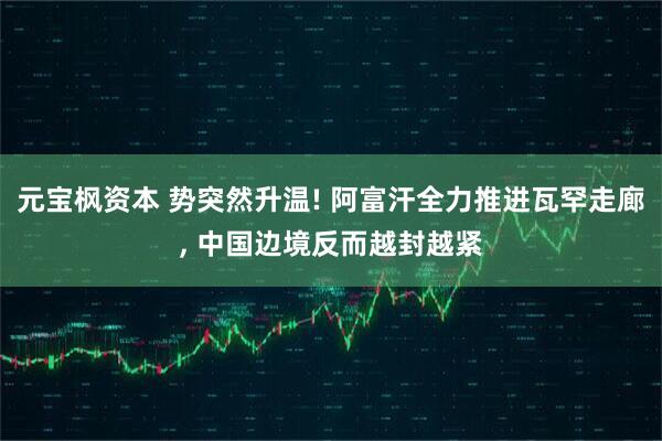 元宝枫资本 势突然升温! 阿富汗全力推进瓦罕走廊, 中国边境反而越封越紧